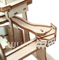 Kit de puzzle 3D en bois à énergie solaire Wincent DIY, machine à billes, expérience scientifique STEM, jouet éducatif, cadeau pour enfants