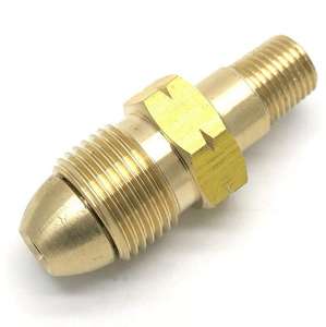 Connecteur de <span class=keywords><strong>bouteille</strong></span> de <span class=keywords><strong>propane</strong></span> en laiton de haute qualité pour Pol X 14 ''Bspt mâle - Product Image 2