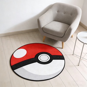 พรมพิมพ์ลายการ์ดโปเกมอน พรมพิมพ์ดิจิทัลรูปทรงแปลกตา พรมลายการ์ตูนน่ารัก พรมลายอนิเมะ - Product Image 3