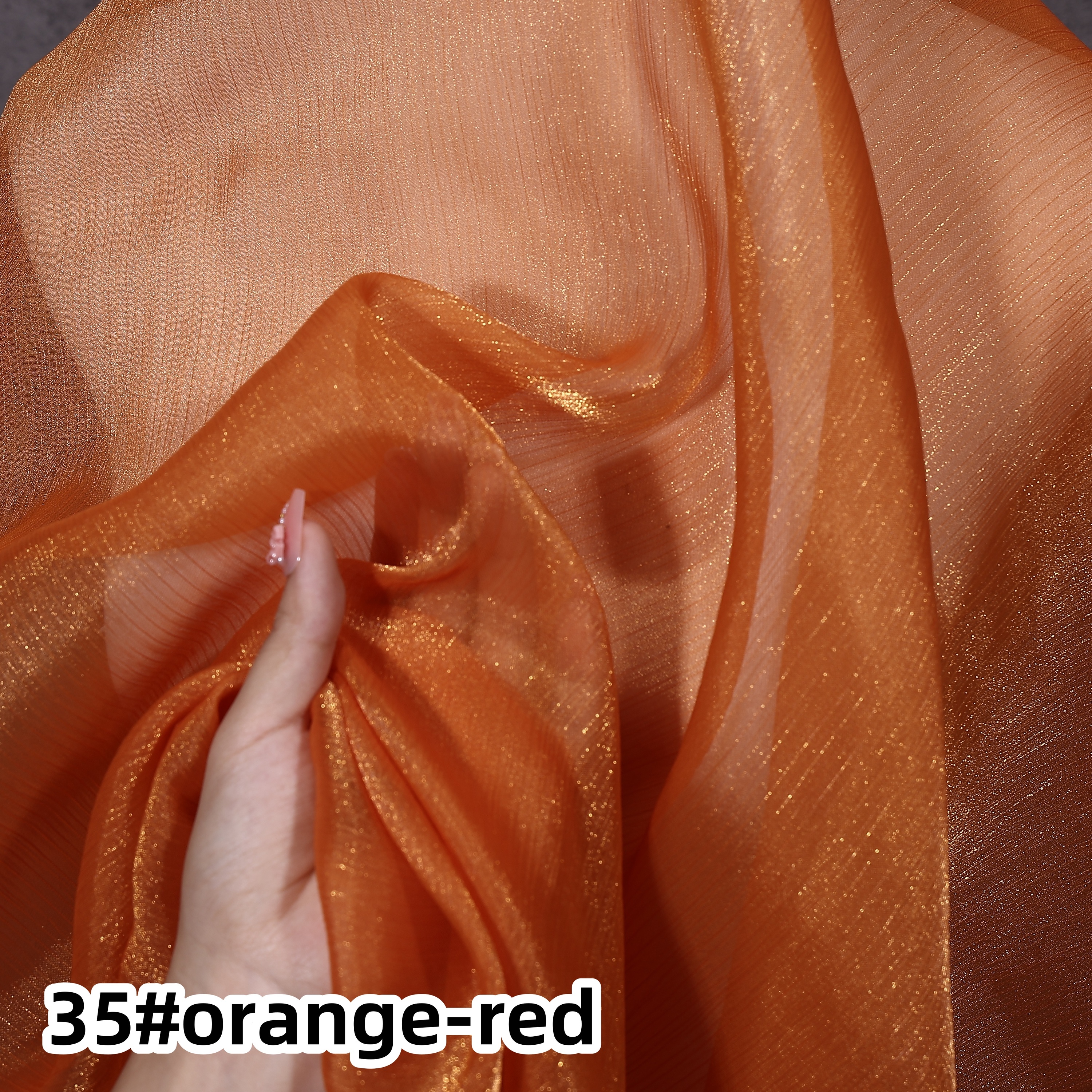 35#orange rouge