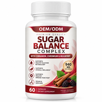 OEMODM Complexe de Cannelle, Chrome et Mûrier 940 mg Végétalien Sans OGM 60 Capsules Complément Alimentaire Fabricant Marque Blanche