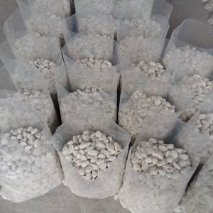 Tumbled snow white pebble stone River Landscape Rock Decorative Stones - Product Image 3