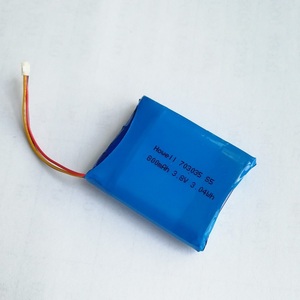 Batterie au lithium-ion rechargeable 3.7v <span class=keywords><strong>800mah</strong></span> 2.96wh pour le suivi GPS série 703040 - Product Image 5