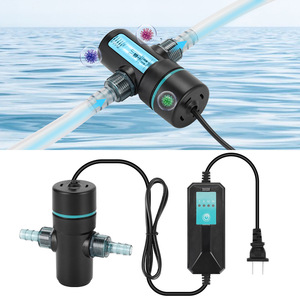 Lampe <span class=keywords><strong>UV</strong></span> de désinfection d'<span class=keywords><strong>aquarium</strong></span> transfrontalière, stérilisateur <span class=keywords><strong>UV</strong></span> à flux continu 3W/5W, lampe <span class=keywords><strong>UV</strong></span> purifiante anti-algues avec minuterie - Product Image 1