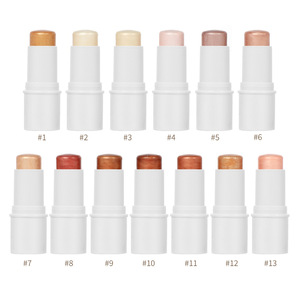 Sin logotipo, <span class=keywords><strong>el</strong></span> <span class=keywords><strong>mejor</strong></span> resaltador facial vegano, Etiqueta Privada, brillo cremoso, <span class=keywords><strong>bronceador</strong></span> facial y maquillaje en barra resaltador - Product Image 5