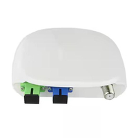 Mini equipo de fibra óptica para interiores, receptor óptico pasivo FTTH AGC CATV, Nodo de filtro CATV, TV por Cable para uso en interiores