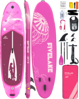 Nouveauté 2025 YASKA FIVE-01 Planche de paddle gonflable personnalisée en matériau Drop Stitch avec une seule aileron, design portable, unisexe