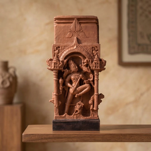 Réplica del Relieve del Templo del Siglo X con Escultura de Gajasura Vadha Shiva del Museo - Product Image 3