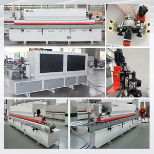 Machine de scellage de chants biseautés à 45 degrés de précision industrielle avec arrondissement des coins et raclage pour <span class=keywords><strong>panneaux</strong></span> de contreplaqué de mobilier de bureau - Product Image 4