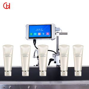 เครื่องพิมพ์อิงค์เจ็ท TIJ ออนไลน์ไฟฟ้าอัตโนมัติเต็มรูปแบบ ผลิตภาพผลผลิตสูง สำหรับพลาสติก โลหะ แก้ว ไม้ พร้อมหัวพิมพ์หลายหัว - Product Image 4