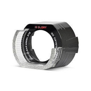 <span class=keywords><strong>5D</strong></span> Angel Eyes Devil Eye Acrílico LED Luces de circulación diurna Lente colorida 12V 1000 lúmenes para automóviles con luces de marquesina de dirección - Product Image 1