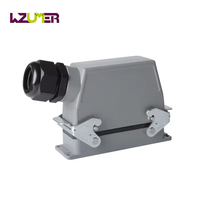 WZUMER HD-064 HD 64 broches pôle automobile Signal 64Pin femelle sertissage borne fil industriel robuste connecteur 64 p