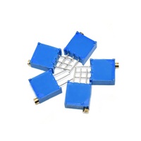 Kits de résistances variables pour potentiomètre 3296W 100 Ohm 500 Ohm 1K 2K 5K10K 20K 50K 100K 500K Ohm Résistance variable multi-tours