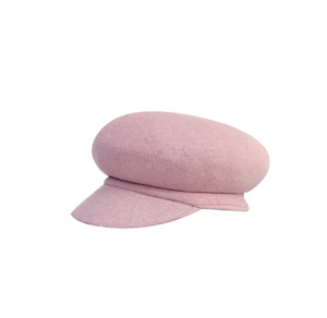 Boinas de Fieltro de Color Sólido al por Mayor, Recomendadas por los Propietarios de Tiendas de Moda, Boinas de Lana para Estudiantes - Product Image 3