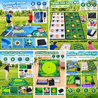 Ensemble de jeu de golf pour l'entraînement des enfants 2027, jeu de golf d'entraînement pour l'intérieur et l'extérieur, jouet sportif avec ballons de football et sac de transport