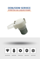 Usine directe 350 Mini péristaltique petit gel de pompe à eau électrique de distributeur automatique de savon désinfectant pour les mains 3-12V