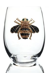 <span class=keywords><strong>Reina</strong></span> abeja, joyería no pintada, decorada, ostentosa, embellecedora, decorativa, cristal, vino - Product Image 6
