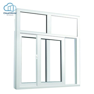 Fenêtre <span class=keywords><strong>coulissante</strong></span> en PVC avec grille décorative, fenêtre en vinyle pour <span class=keywords><strong>baie</strong></span> <span class=keywords><strong>vitrée</strong></span>, <span class=keywords><strong>rénovation</strong></span> de maison résidentielle - Product Image 2