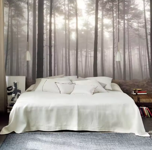 <span class=keywords><strong>Papier</strong></span> <span class=keywords><strong>peint</strong></span> photo personnalisé avec paysage naturel, forêt brumeuse, murale 3D, <span class=keywords><strong>papier</strong></span> <span class=keywords><strong>peint</strong></span> mural <span class=keywords><strong>jungle</strong></span>, <span class=keywords><strong>papier</strong></span> <span class=keywords><strong>peint</strong></span> autocollant pour décoration murale - Product Image 2