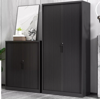 Xingyuan Armoire de stockage de fichiers en acier au design moderne avec porte à volet roulant Mobilier de bureau en gros pour application de salle de sport scolaire