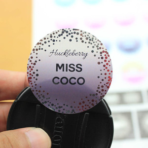 Kunden spezifische romantisch ste kosmetische Aufkleber, werkseitig bedrucktes Vollfarb-Klebe etikett für Körper lotion - Product Image 5