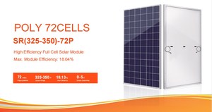 แผงโซลาร์เซลล์โพลีคริสตัลไลน์ ยี่ห้อ 1ST Poly ขนาด 280W 285W รุ่น Rotterdam 60 เซลล์ 270W 275W 280W 285W สำหรับระบบพลังงานแสงอาทิตย์ - Product Image 5