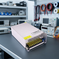 Alimentation électrique à découpage AC-DC industrielle à rail DIN, 12V sortie simple, 230V entrée, 5A, haute efficacité