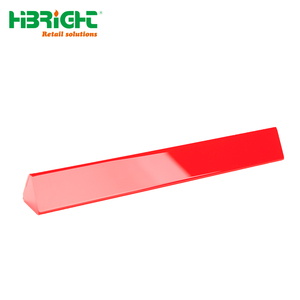 Retail Store Promo Sign Holder Acrylic <b>Checkout</b> Divider Stick Personalized Logo Printed Supermarket <b>Checkout</b> Bar Advertising - Product Image 3