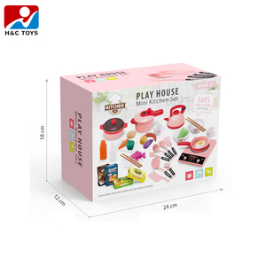 Jouets de <span class=keywords><strong>cuisine</strong></span> familiaux de taille moyenne de 36 pièces <span class=keywords><strong>avec</strong></span> effets sonores Ustensiles de <span class=keywords><strong>cuisine</strong></span> et aliments simulés Jouets de <span class=keywords><strong>cuisine</strong></span> éducatifs pour enfants - Product Image 5