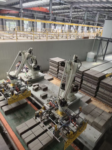 Sistema Automático de Manipulación y Embalaje de Ladrillos, Robot Manipulador de Arcilla, Máquina Programable para Apilar Ladrillos, Tejas y Muros de Ladrillo - Product Image 3