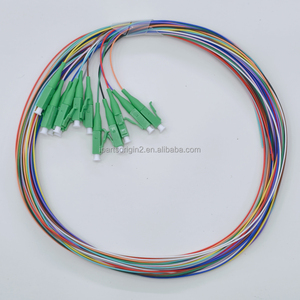 Cable de Fibra Óptica LC/APC Monomodo de 1.5m LSZH con 12 Colores, G.652D, para Interiores, Paquete de 12 Unidades, Compatible con OEM, para Empalme de Fibra - Product Image 4