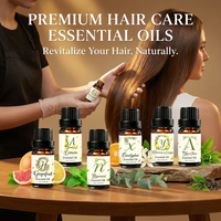 Huile capillaire à l'arbre à thé en flacon de 10 ml, marque privée, OEM, ODM, personnalisable