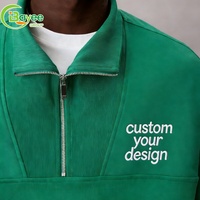 Sweat-shirt à capuche surdimensionné en molleton épais de haute qualité, personnalisé avec broderie de lettres, pour hommes