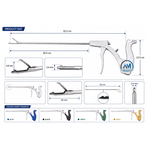 Instrumentos de Atención Médica Al Hida, Pasador de Suturas para Artroscopia, Herramienta Quirúrgica Ortopédica Manual, Certificación CE Clase II - Product Image 5