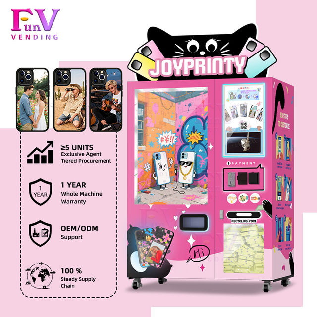 Hot Selling UV Phone Case Printing Vending Machine Personalized Cell Phone Cover Automatic Printer