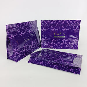 Sacs à fond plat personnalisés imprimés pour emballage alimentaire, sachets en aluminium à fond plat pour noix sèches, chips et autres snacks - Product Image 4