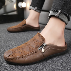 Hot style rugoso face trend cutter shoes casual slides men half drag shoes - Product Image 2