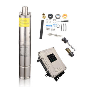 Pompa Air Tenaga Surya DC 72V Deep Well 1100W, Pompa Air Tenaga Surya Submersible 150 Meter - Product Image 2