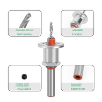 8mm Shank Hss Fraise Fraise Routeur Extracteur Vis Travail Du Bois Fraise pour Bois
