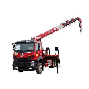 Camion-grue Liuzhou Chenglong H5 6*4 équipé d'une grue à flèche droite Changxing de 12 tonnes avec échelle - Product Image 1