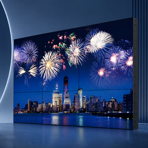 Video Wall LCD de 55 Pulgadas con Bisel Estrecho de 1.8mm y Controlador, Señalización Digital Comercial para Conferencias y Centros de Control de Seguridad - Product Image 6