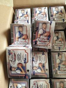 Paquete de 40 Cajas de Cartas Coleccionables Topps 2025-26 Chrome NBA Basketball Series - Edición Económica, Regalo para Niños, Caja Sorpresa - Product Image 5