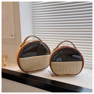 Trousse de toilette de voyage, sac à main de maquillage étanche, avec fenêtre <span class=keywords><strong>en</strong></span> PVC transparent, 1 pièce - Product Image 2
