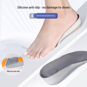 7/10 Foot Length Internal Height Increase Insole TPU Support <strong>Silicone</strong> Anti slip Arch Support Not Tiring Feet Men and Women Pads - Product Image 6