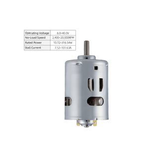 Motores Micro PMDC PrimoPal de 2400~20000 rpm, 6~40 V, Motor <span class=keywords><strong>El</strong></span>éctrico de CC con Imán Permanente y Mini Escobillas de Carbón para Afeitadora <span class=keywords><strong>El</strong></span>éctrica - Product Image 1