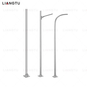 Acier <span class=keywords><strong>galvanisé</strong></span> Liangtu <span class=keywords><strong>2m</strong></span> 2.5m 3m 4m lampadaire personnalisé 3-12m lampadaire solaire extérieur <span class=keywords><strong>poteau</strong></span> de lampadaire - Product Image 2