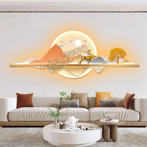 Nhà máy bán buôn bán LED chiếu sáng trang trí nội thất treo hình ảnh tường nghệ thuật khắc Laser thiết kế không đều - Product Image 1