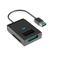 Câble adaptateur en plastique SATA vers USB 3.0 pour convertisseur de disque dur externe HDD SSD de 2.5 pouces avec gaine en PVC