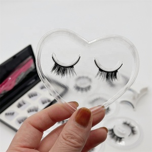 Extensions de <span class=keywords><strong>cils</strong></span> latéraux, marque privée, dropshipping, <span class=keywords><strong>cils</strong></span> 3D Quantum magnétiques, bande transparente invisible, cheveux synthétiques - Product Image 5