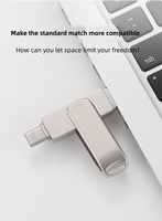 Clé USB 4-en-1 à prix d'usine pour ordinateur Android, tablette, clé USB OTG